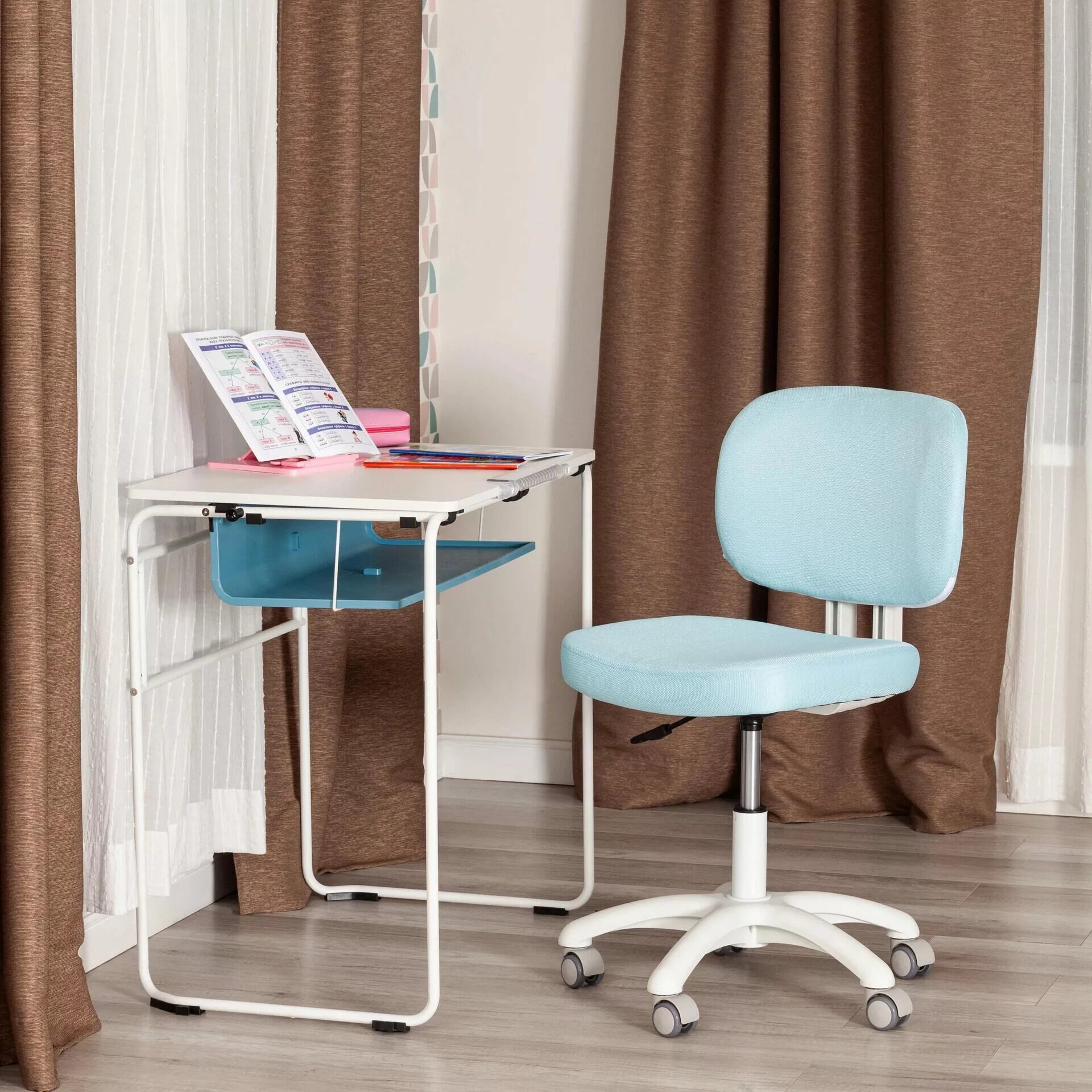 Кресло Junior Blue, голубой купить недорого в СПб интернет-магазин  Дикси-Мебель