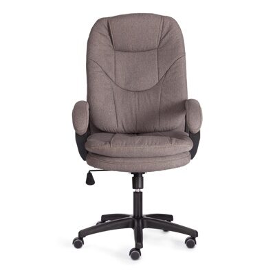 Кресло COMFORT LT (22) ткань рогожка Nice, мокко (серо-бежевая)