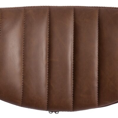 Кресло SLIM иск. кожа, Dark brown, тёмно-коричневый