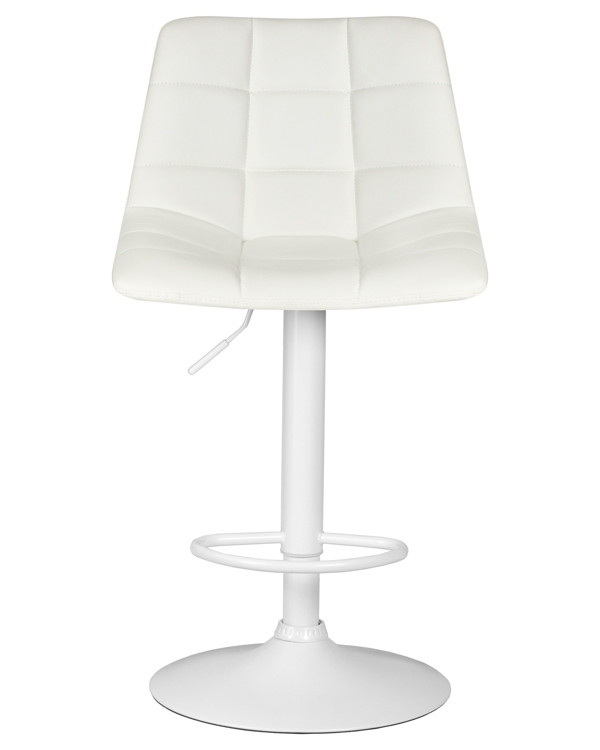 Стул барный DOBRIN TAILOR WHITE (белый PU)